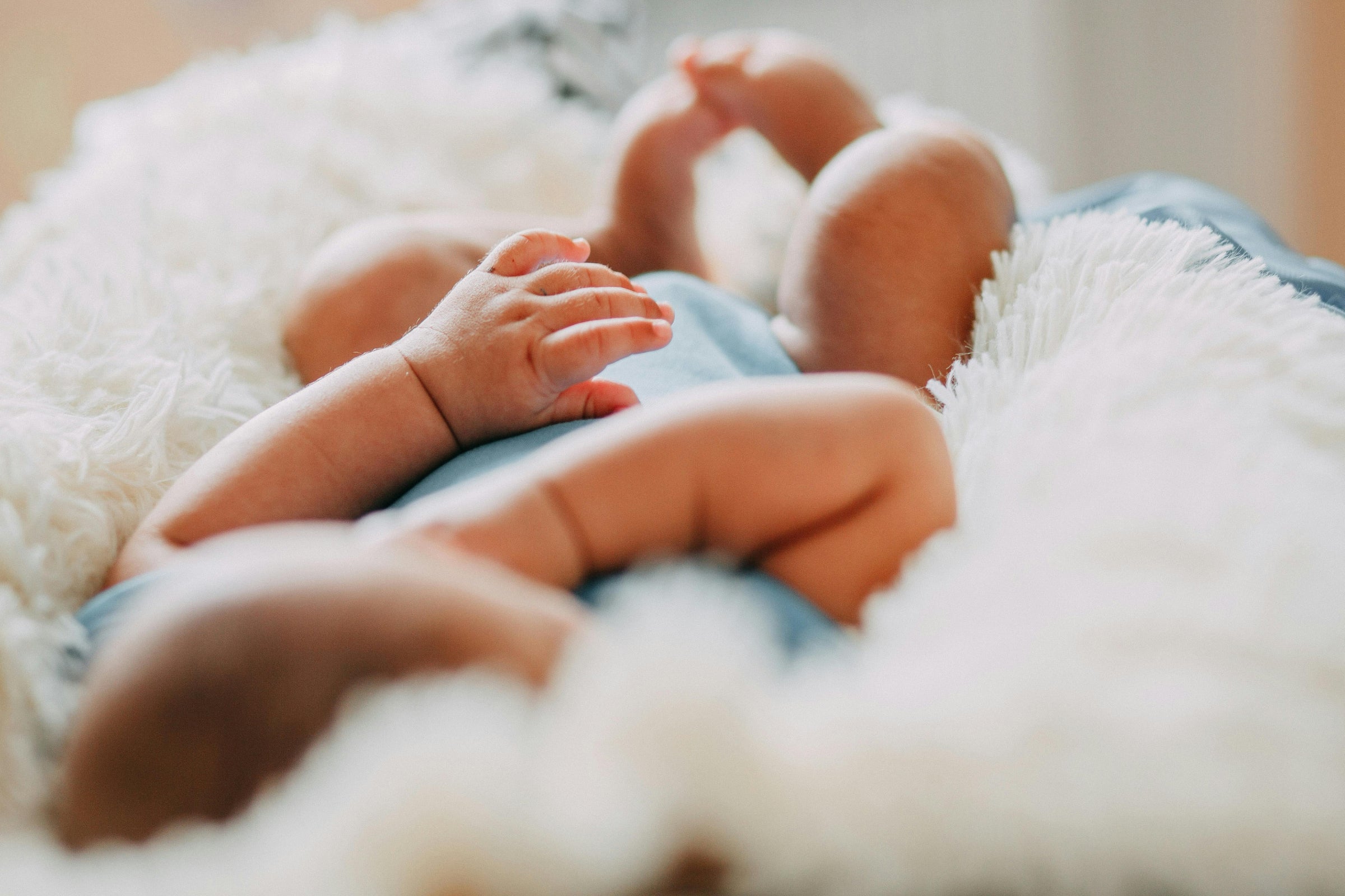 Newborn infant symbolizing NAD+ research on postpartum recovery, fertility, and maternal health.