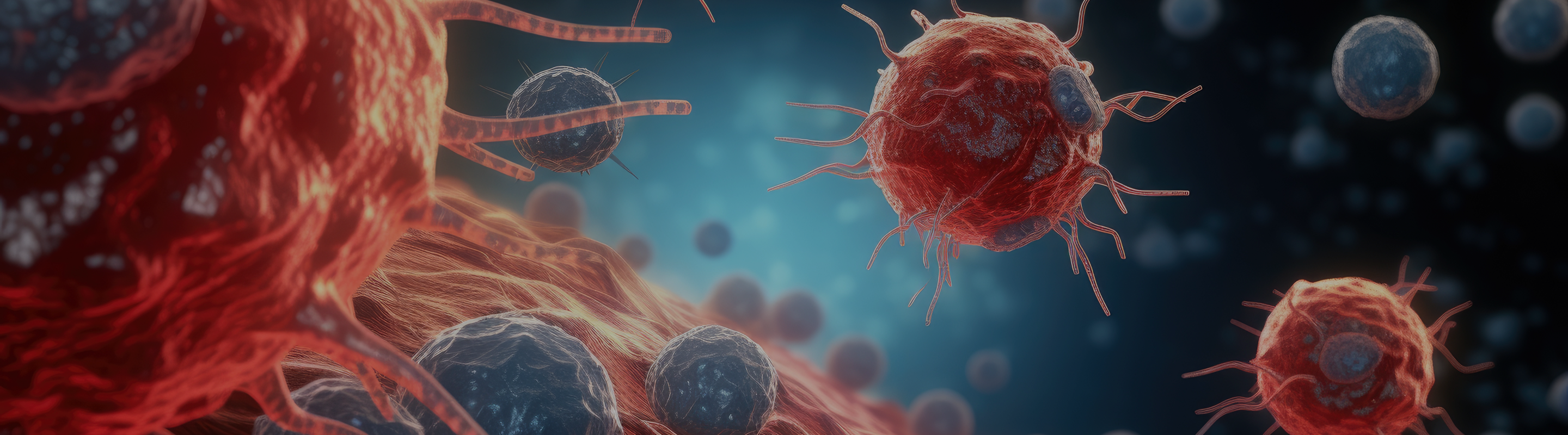Illustration of B cells and T cells representing the role of NAD+ in supporting immune function, cellular energy production, and inflammatory balance.